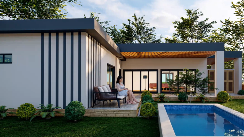 135m2 ห้องเรียลไทม์ พูลวิลล่า หัวหิน